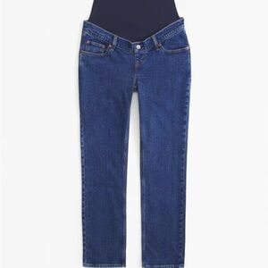 Abercrombie & Fitch Maternity Ankle Straight Jean